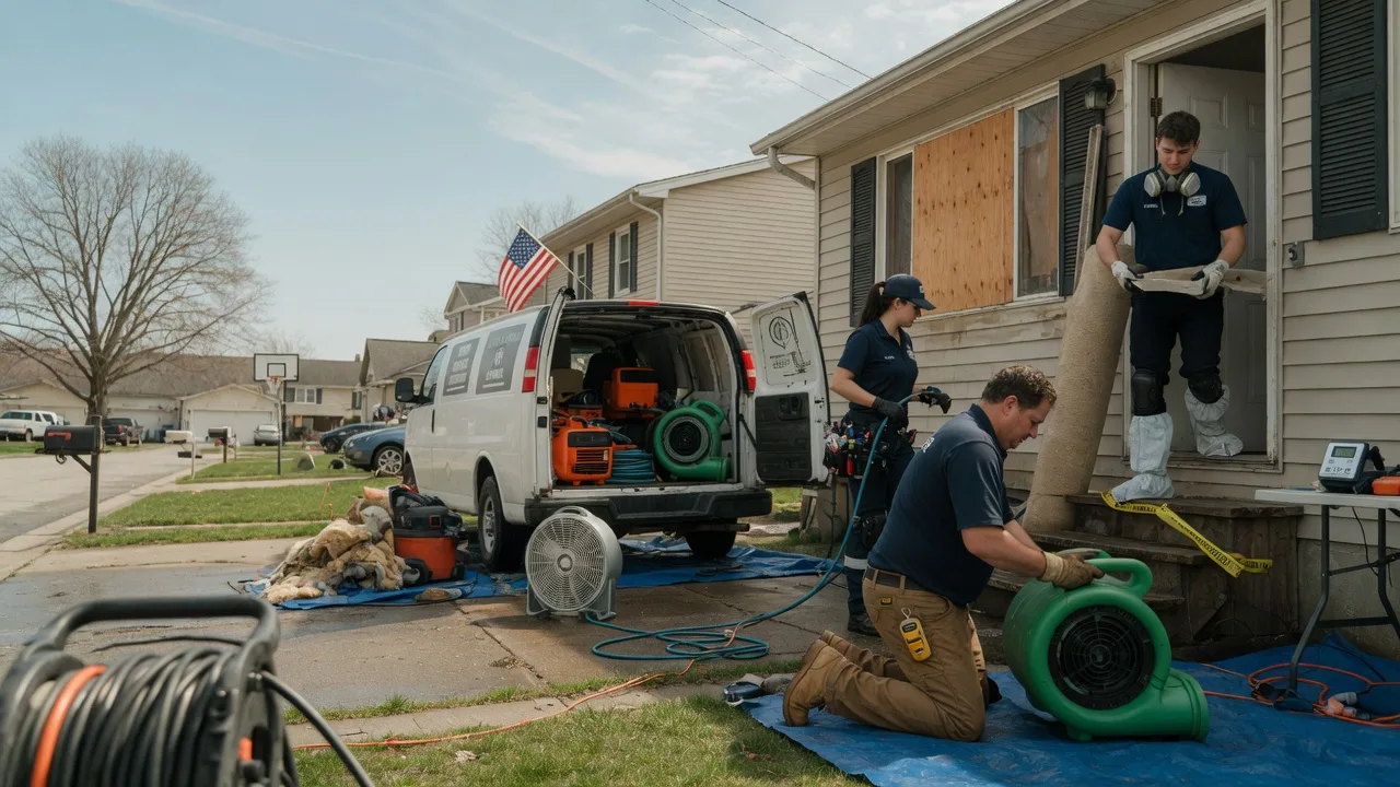Water Damage Restoration in Keasbey, NJ near me